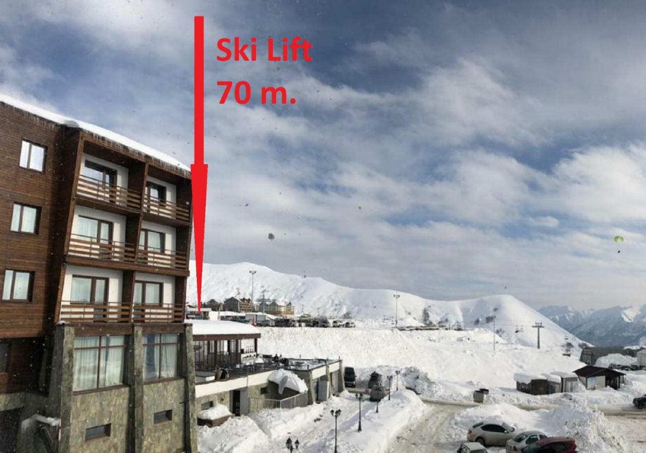 2-Room Apartment Nft Vista Gudauri 17- Near Ski Lift ภายนอก รูปภาพ